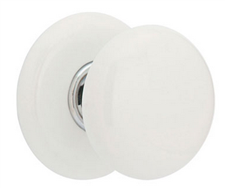 Emtek Ice White Knob