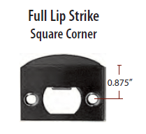 Emtek Full Lip Square Strikeplate