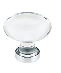 Emtek Hampton Crystal Cabinet Knob