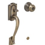 Schlage FE285 Camelot x Georgian Handleset