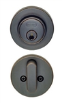 BHP Low Profile Round Single Cylinder Deadbolt