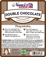 Frozen Yogurt Mix - Vegan Double Chocolate - 84136-F (1 - 3lb Bag)