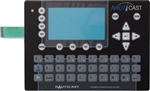 9001070-1 AIS keyboard foil for old Nauticast AIS