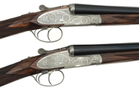 Arrieta Model 803 Sidelock Ejector 20 Guage Pair Side by Side Shotguns