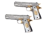 Colt 1911 Government Model Pair Caliber .45 Auto Semi-Automatic Pistols