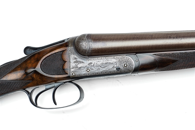 Charles Boswell 'Boxlock' Ejector 12 Gauge Side-by-Side Shotgun