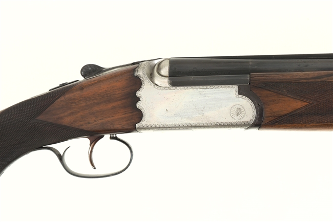 John Powell  12 Gauge Boxlock Over and Under Shotgun