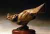 Ole' Ruff - Life Size Ruffed Grouse Bronze Bronze Sculpture