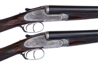 James Purdey & Sons 12 Gauge Pair Side-by-Side Shotguns