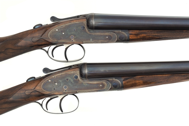 James Purdey & Sons 12 Gauge Pair Side-by-Side Shotguns