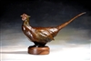 Spring Rooster - Rooster Pheasant Bronze Sculpture