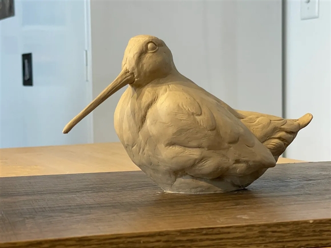 Timberdoodle - American Woodcock Bronze Sculpture - Edition Limited to 50