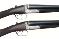 Westley Richards Boxlock Ejector 12 Gauge Pair Side-by-Side Shotguns