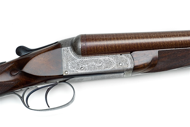 W Richards 'Boxlock' Ejector 12 Gauge Side-by-Side Shotgun