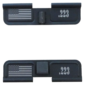 223 and USA Flag  Ejection port  cover