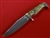 California Buckeye Skinner Knife with Silver Mosaic Pins