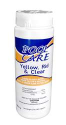 Pool Care Yellow Rid and Clear 2lbs