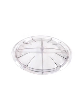 Val-Pak 7" S.S. Pot Clear Lid - 7" Dia V30-442