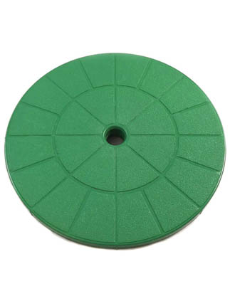 Val-Pak American Skimmer Lid - 9 1/8" dia. Green V50-115GR