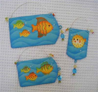 Tropical Fish Ornaments