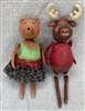 Betty Bear and Monty Moose kit