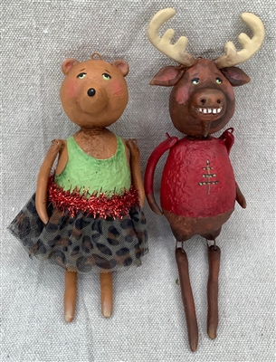 Betty Bear and Monty Moose kit