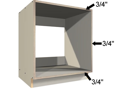 Standard base appliance case