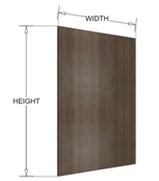 Custom Appliance Panel (VERTICAL grain)