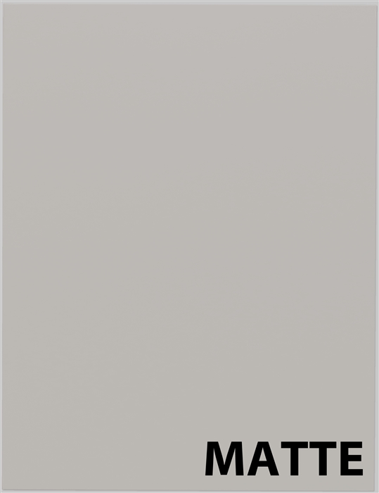 MATTE light grey sample cabinet door