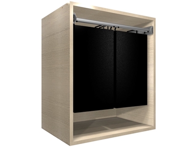 Closet Hamper Cabinet (24" wide hamper, 25.50" wide cabinet)