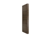 WIDE STILE wall finished end panel (HORIZONTAL grain)