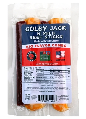 3.75oz. Colby Jack n Beef Big Combo Pack