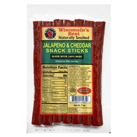 Jalapeno and Cheese Sausage Stick Value Pack 7oz.