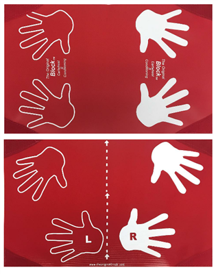 The Orginal Block / Round Off Small Hands Progression Mat