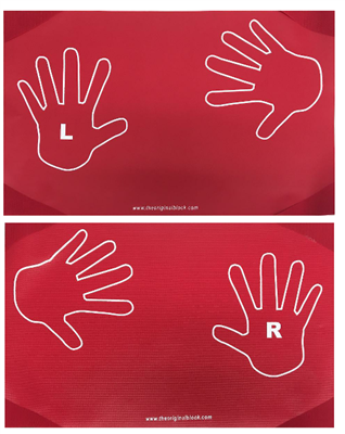 Round Off Large Hands Right / Left Progression Mat