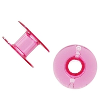 20 Pink Plastic Bobbins for Viking Emerald 116 118 122 183 Sewing Machines