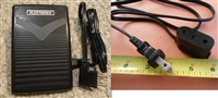 FOOT CONTROL PEDAL+CORD for Singer 301, 301A, 401, 401A, 403, 403A, 404, 201