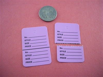 PURPLE HANG Price Label Tags Clothing Tagging Tags Gun Two parts