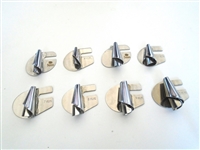 1 Set Hem Curler Installed On Needle Plate, Tube Spiral Edging Roller Hemmer Attachment Folder For Sewing Machines# 1/8",3/16",1/4",5/16",3/8"