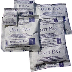 02BM10A16 DESICCANT CLAY TYVEK BAG 1 UNIT PAK 1800/DRUM