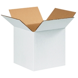 Box, 8 x 8 x 8 White 200# / 32 ECT 25 bdl./ 750 bale