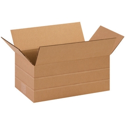 Box, 14 x 8 x 6 Multi-Depth 4, 2" 200# / 32 ECT 25 bdl./ 500 bale
