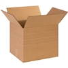Box, 14 x 12 x 12 Multi-Depth 10, 8, 6" 200# / 32 ECT 25 bdl./ 250 bale