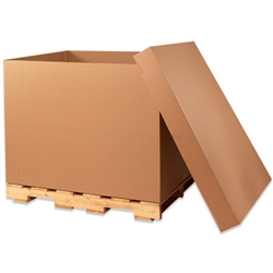 Box, 48 x 40 x 36" HSC Bottom 32 ECT / 200# S.W. Bulk Cargo Container