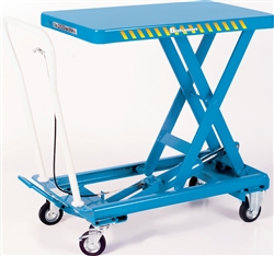 BX-15 SCISSOR LIFT, MOBILE HEAVY DUTY, 330 LB/CAP. 27.6"x17.7"