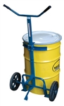 DRUM/BARREL TRUCK, MANUAL, 800 LB CAPACITY, 24" TO 48" HIGH DRUMS