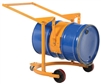 DRUM CARRIER/ROTATOR, MANUAL, 800 LB CAPACITY, 360 DEGREE ROTATION