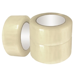 TAPE, SEALING, CLEAR, 2" X 110 YD, 1.9 MIL, 36 RLS/CS