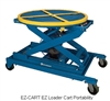 EZ-CART CART PORTABILITY W/2 SWIVEL & 2 RIGID WHEELS, ADDS 7" TO HT.