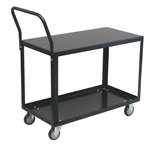 Cart, 2 Shelf Low Profile 18x24 800# Cap Med Duty Boxed